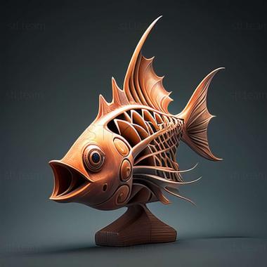 3D модель Риба Шубунькін (STL)
